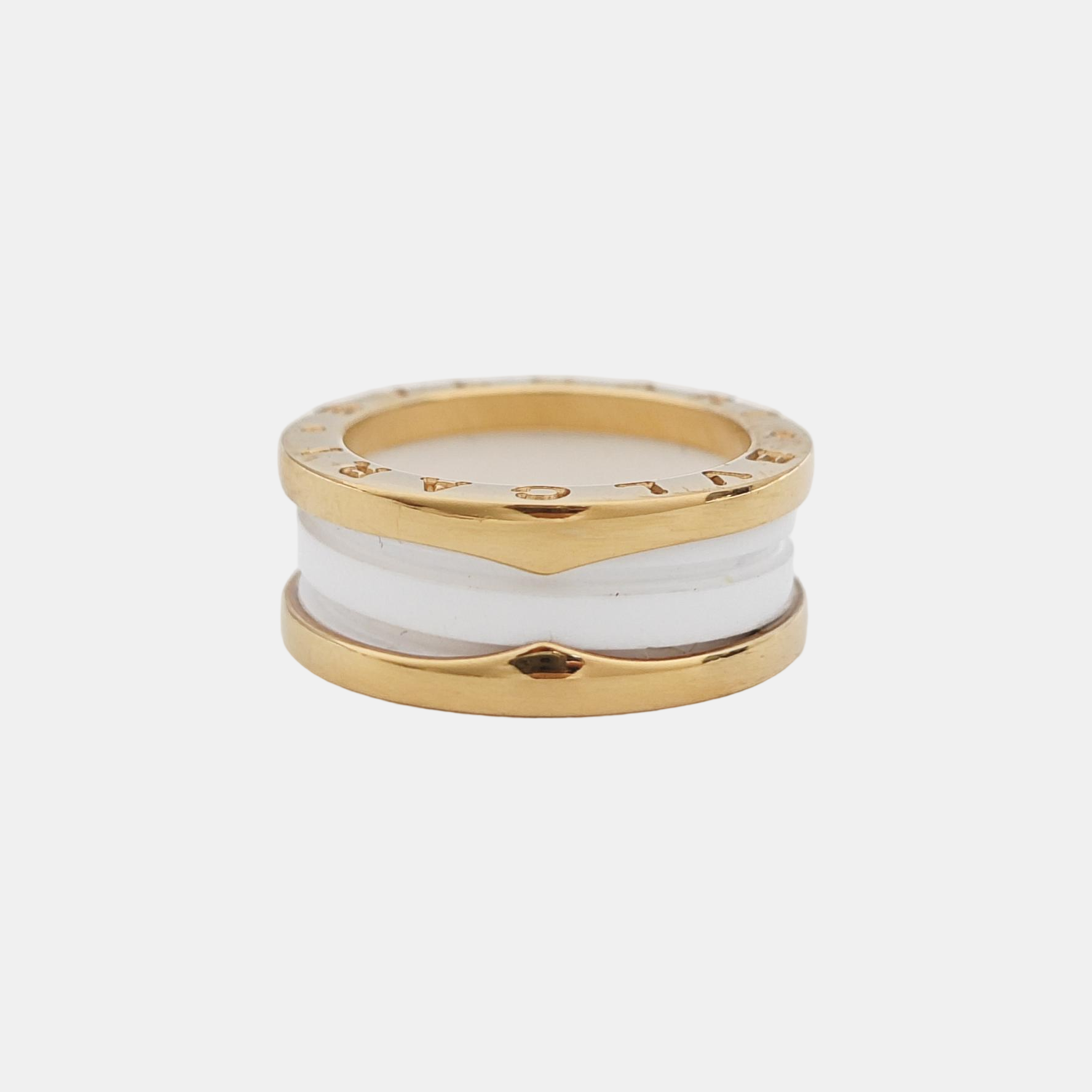 B.ZERO1 18k Rose Gold Ring EU 50
