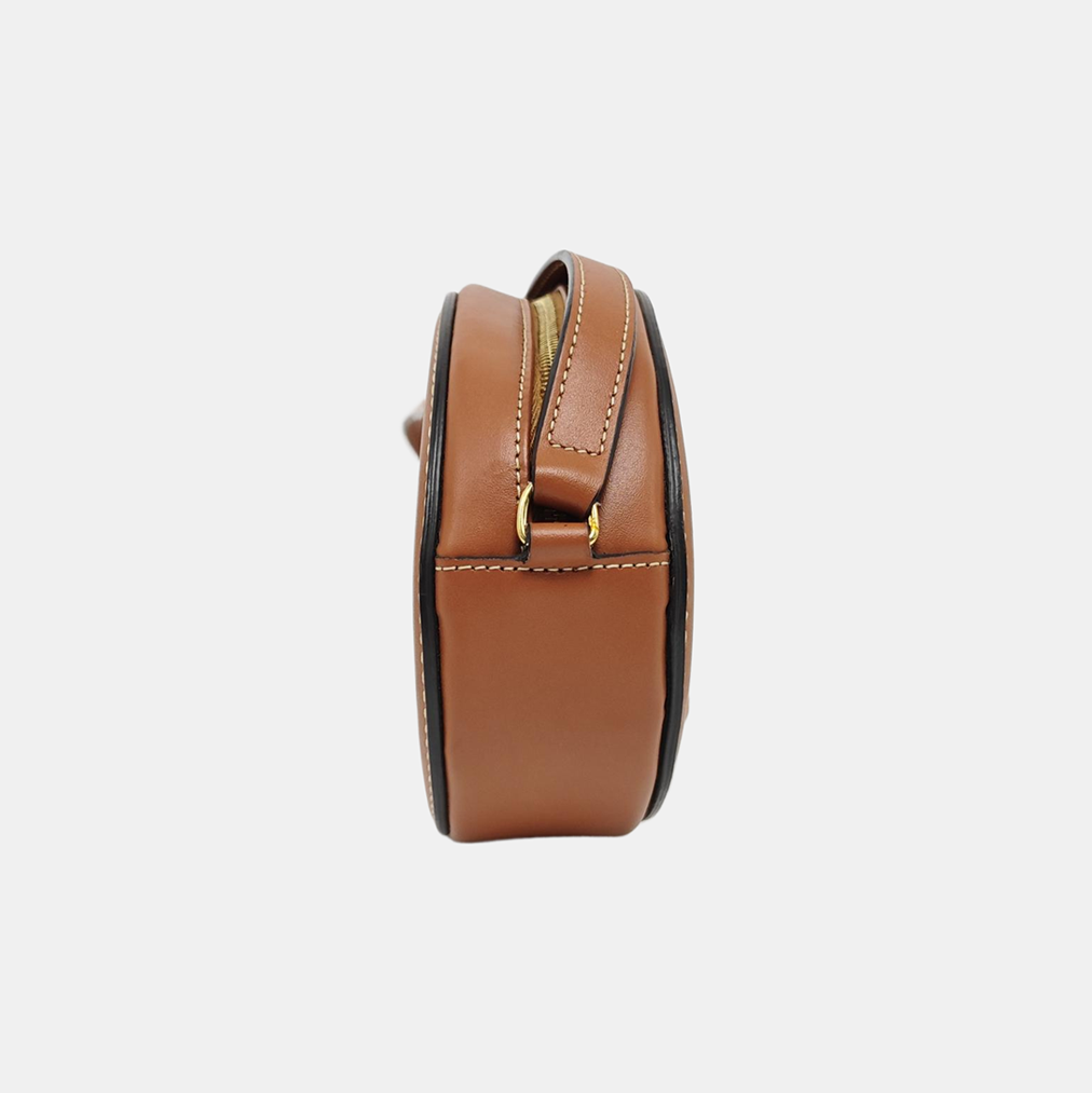 TRIOMPHE Small Calfskin Brown