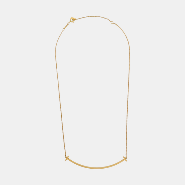 Tiffany T 18k Rose Gold Necklace