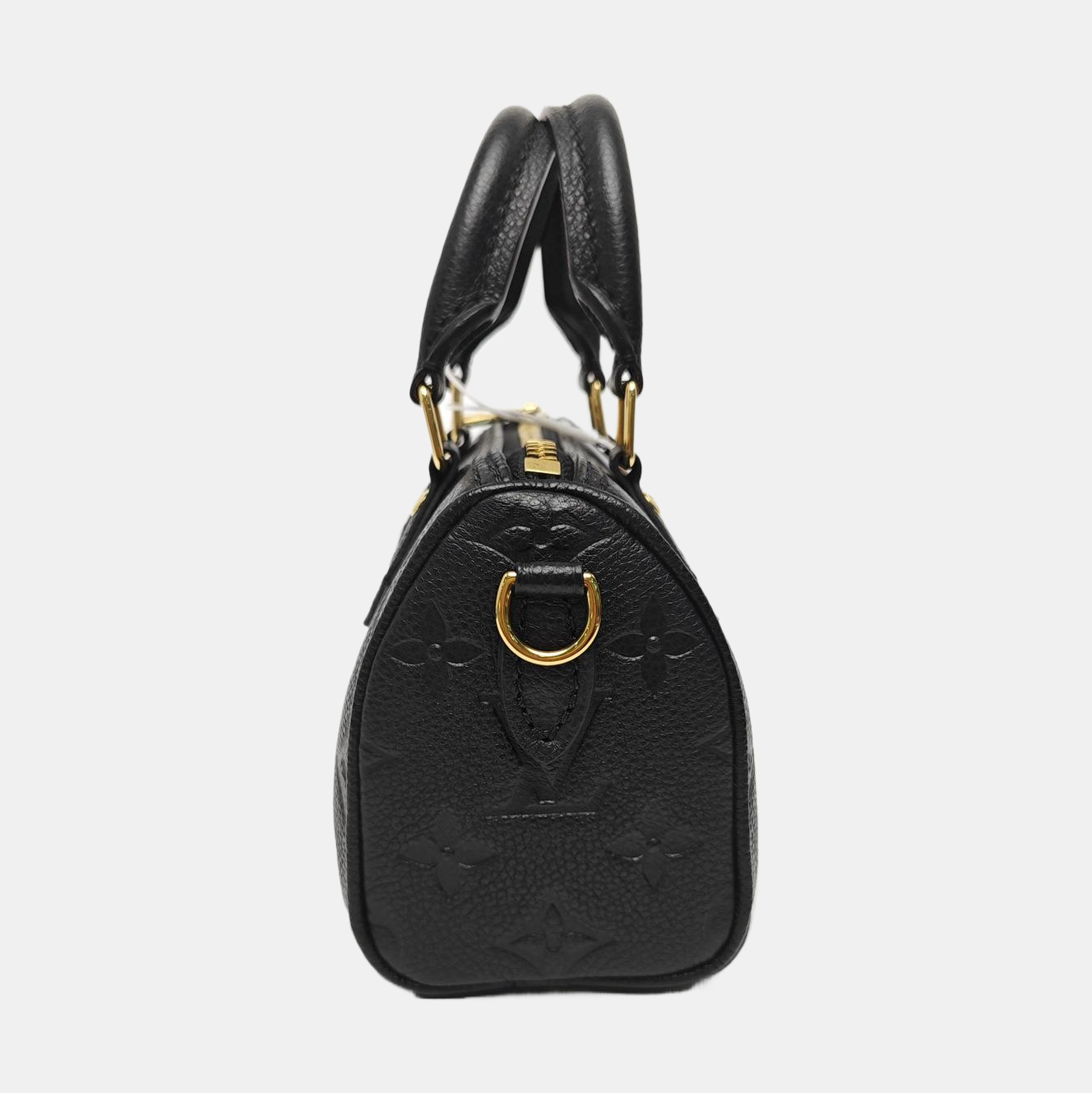 SPEEDY Nano Monogram Calfskin Black