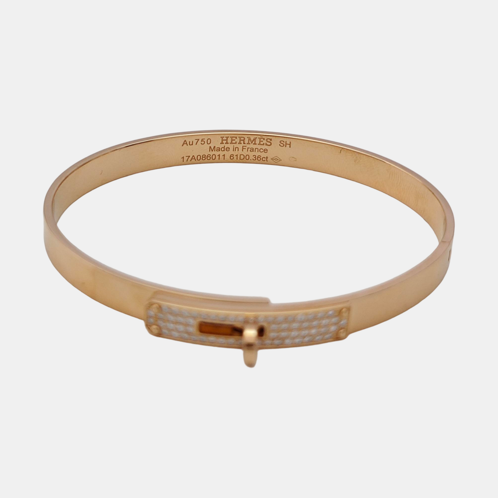 Kelly 18k Rose Gold Bangle