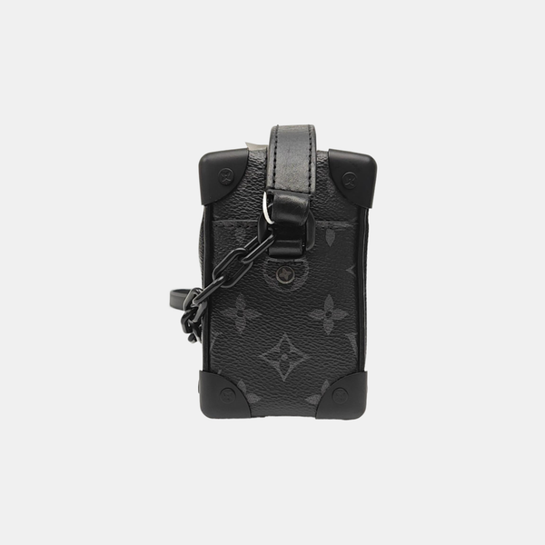 SOFT TRUNK Mini Monogram Coated Canvas Black