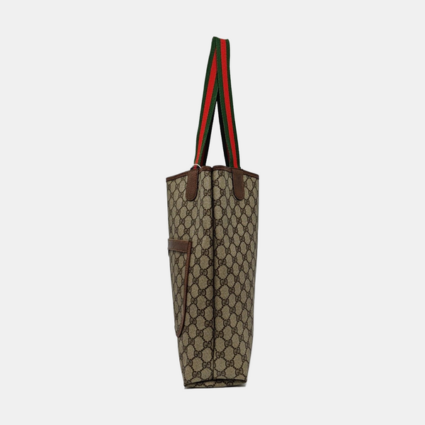 GG Supreme Monogram Coated Canvas Beige