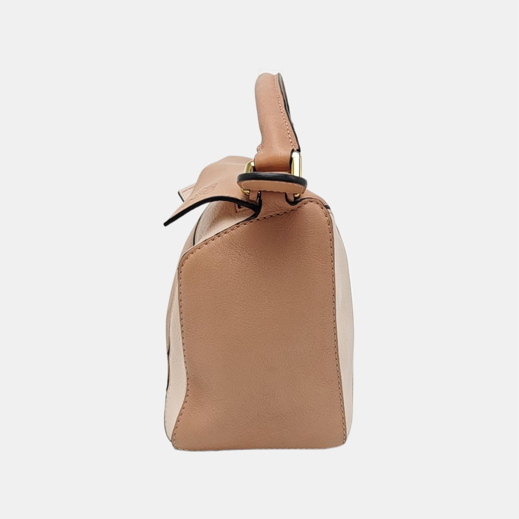 Puzzle Small Calfskin Beige