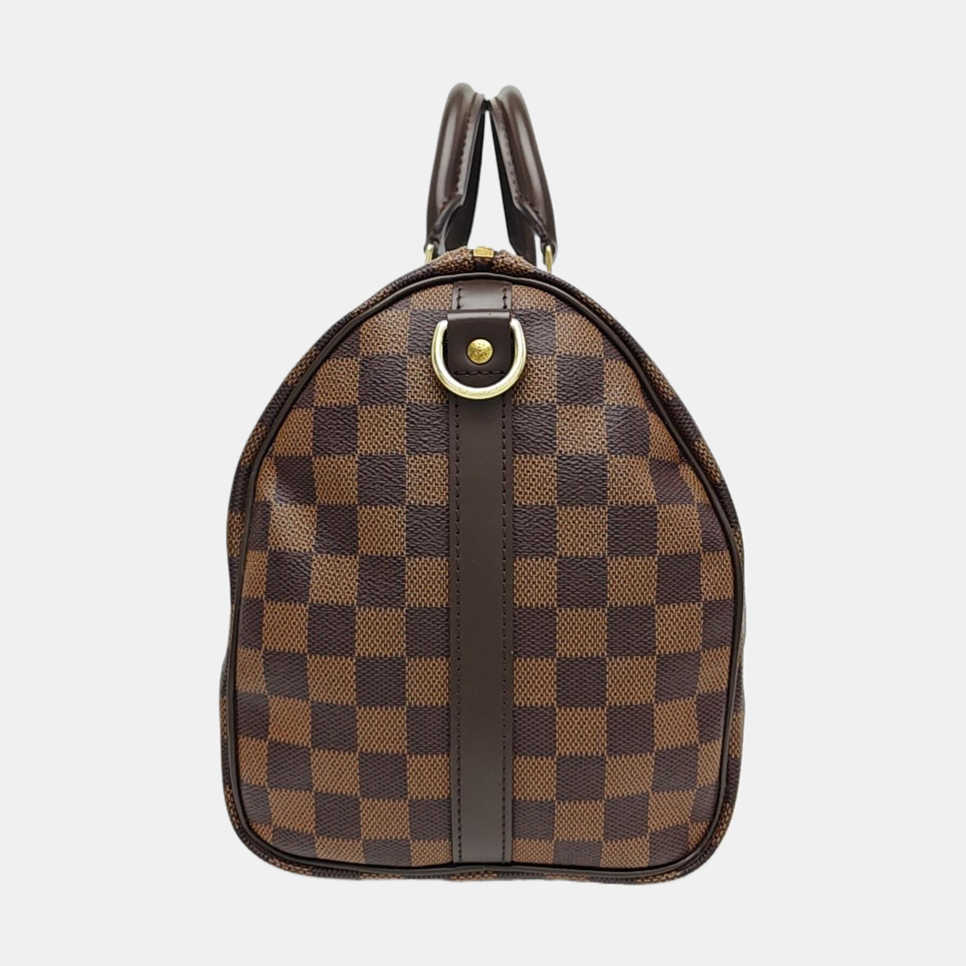 SPEEDY 30 Damier Ebene Coated Canvas Brown