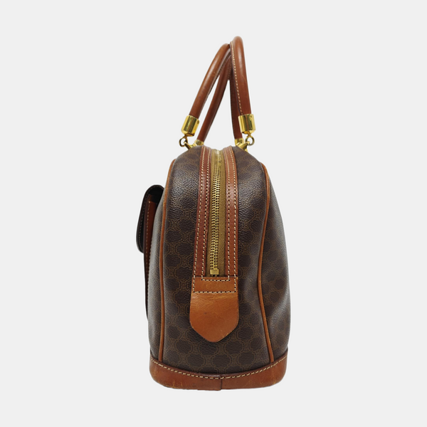 MACADAM Coated Canvas Brown