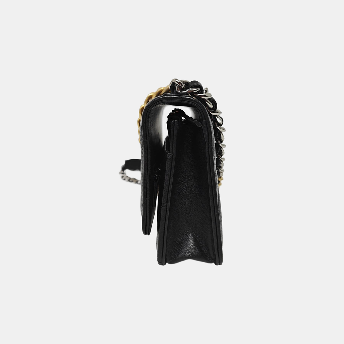 CHANEL 19 WOC Quilted Lambskin Black