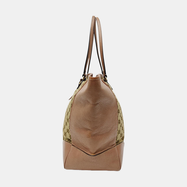 Bree Monogram Canvas Brown
