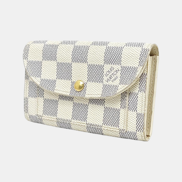 ROSALIE Damier Azur Coated Canvas Beige