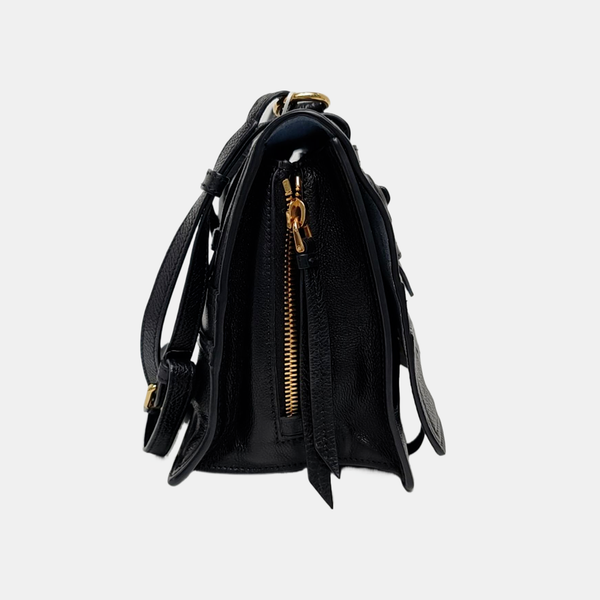 Etiquette Calfskin Black