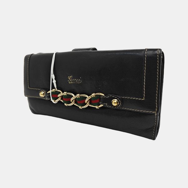 Calfskin Wallet Black