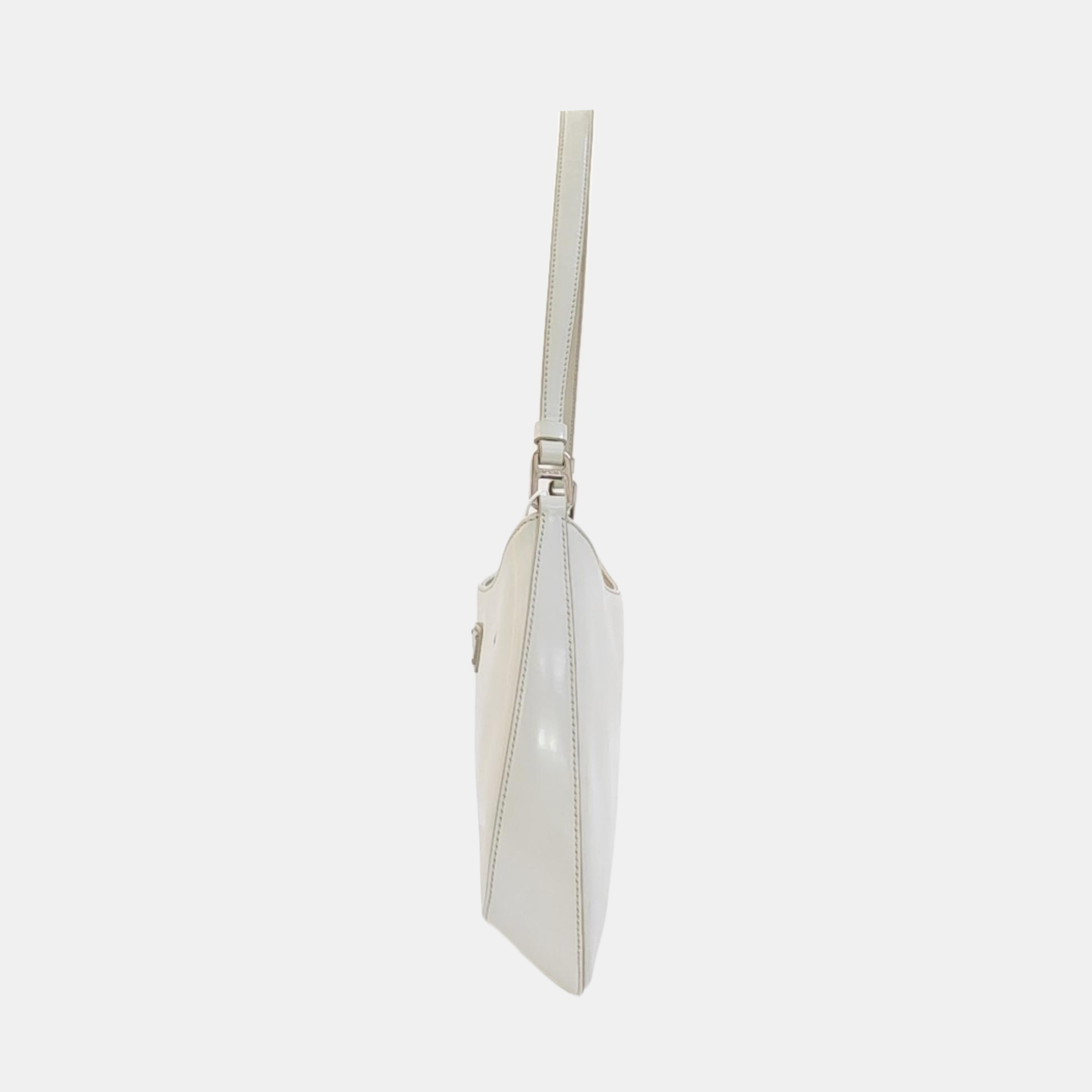 Cleo Saffiano Calfskin White