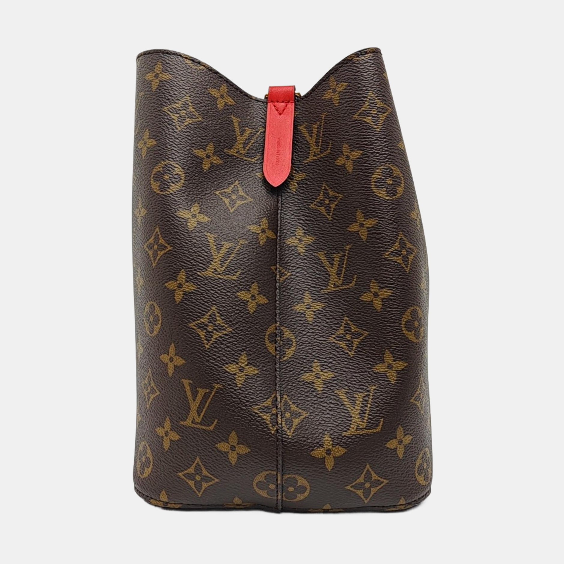NÉONOÉ MM Monogram Coated Canvas Brown
