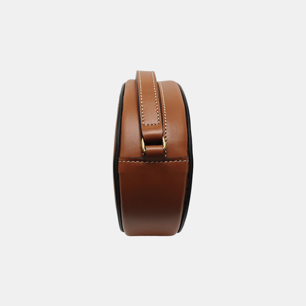 TRIOMPHE Small Calfskin Brown