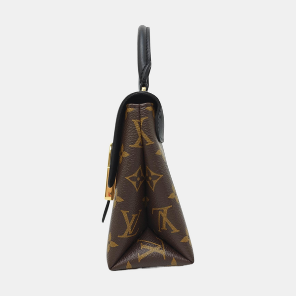 LOCKY BB Monogram Coated Canvas Brown