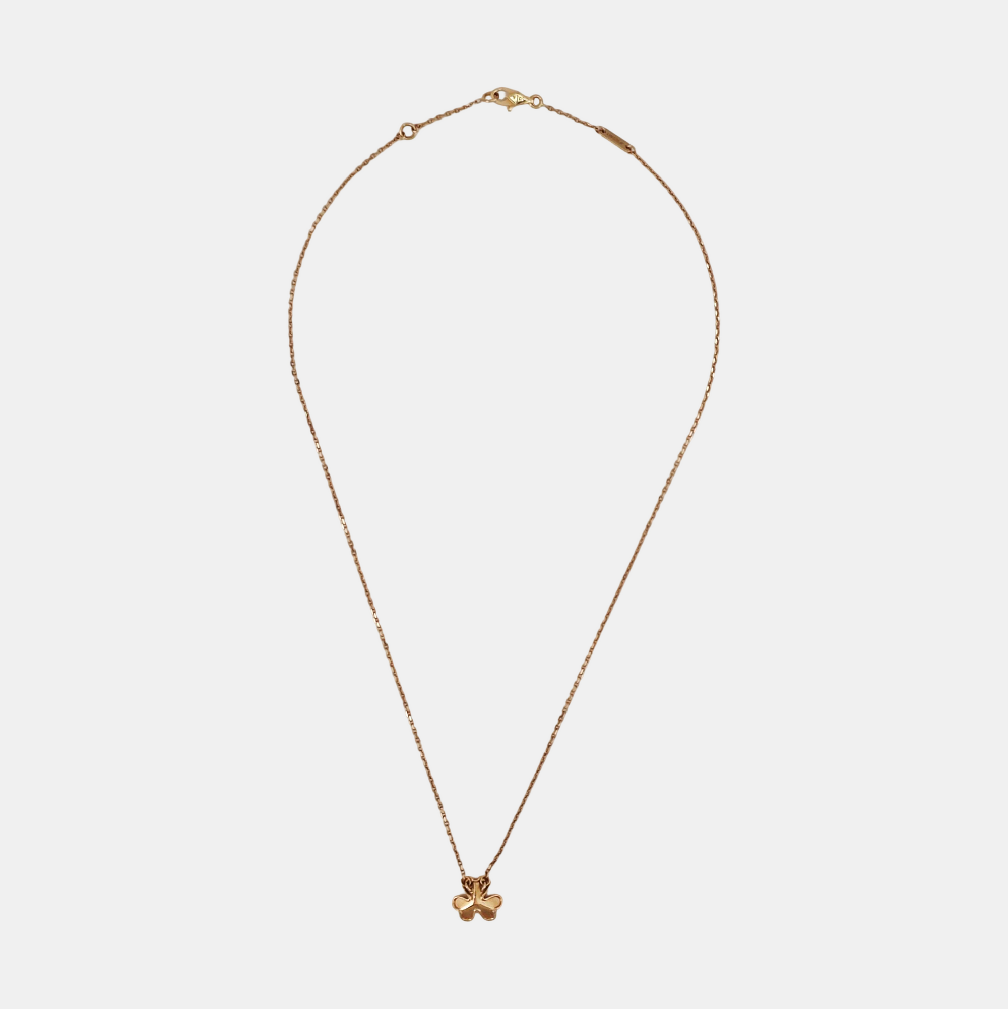 Frivole 18k Rose Gold Necklace