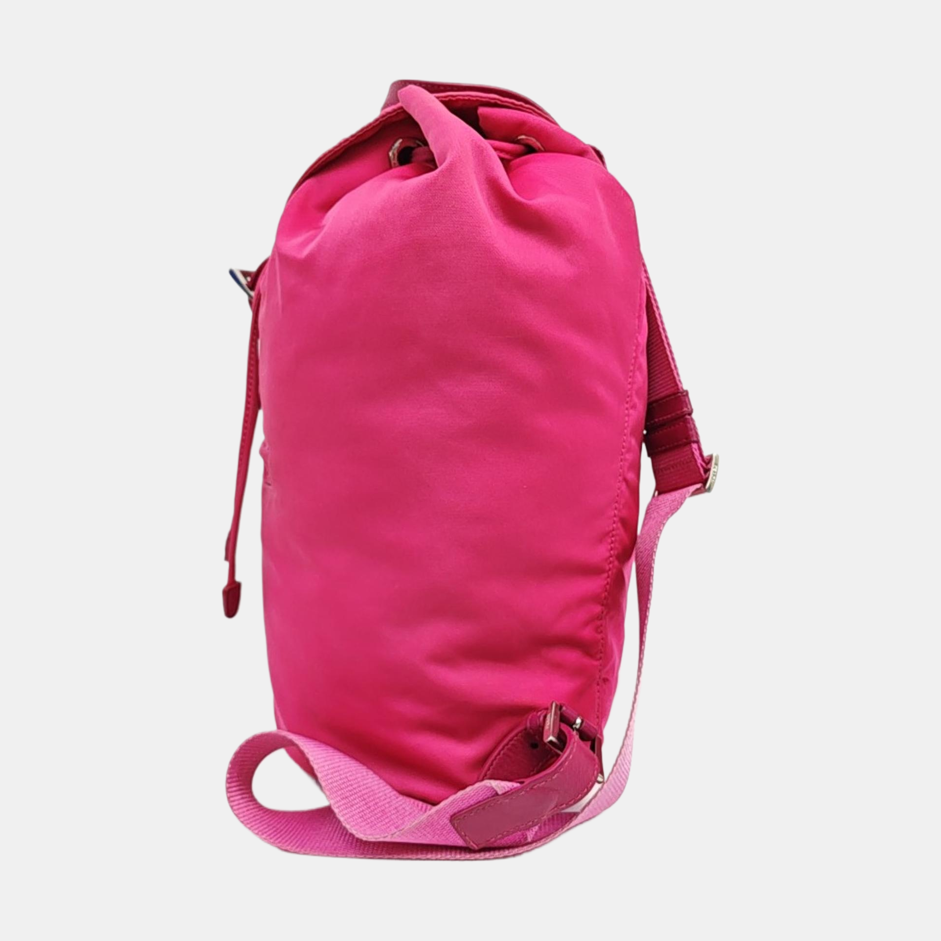 Nylon Backpack Red