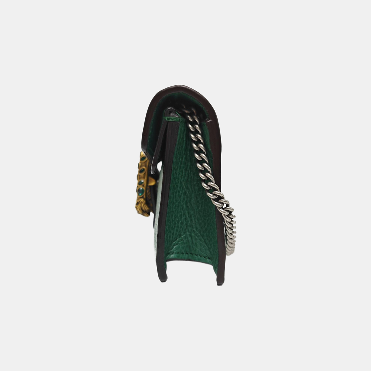 Dionysus Super Mini Calfskin Green