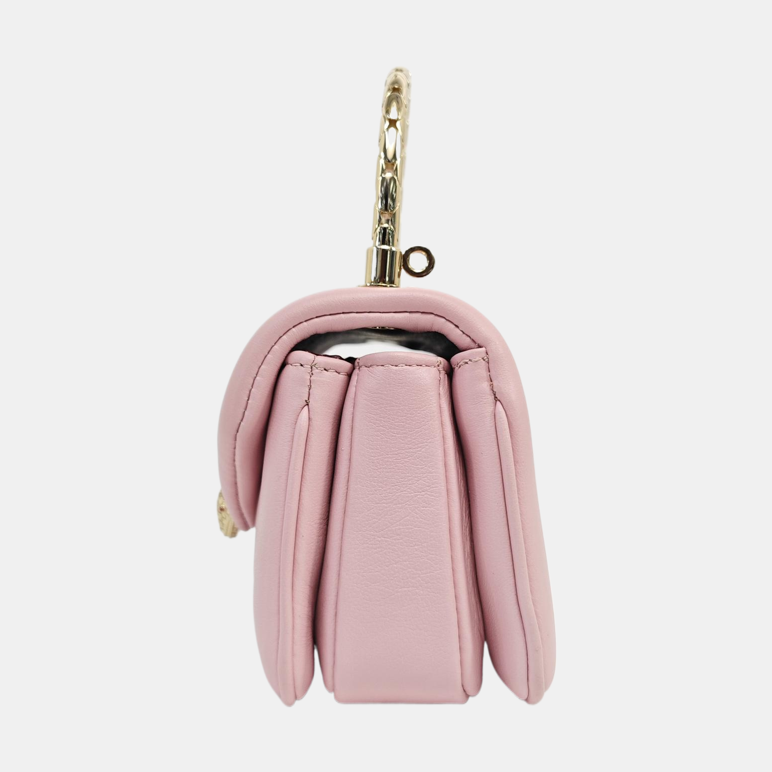 SERPENTI FOREVER Super Mini Calfskin Pink