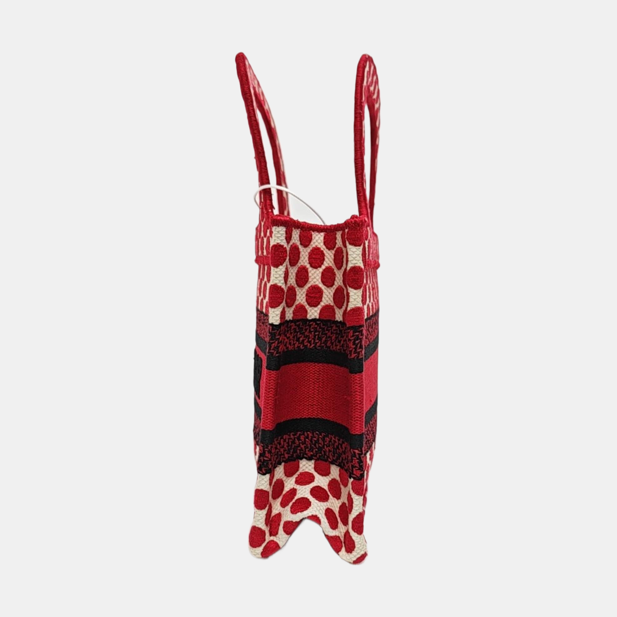 Book Tote Mini Canvas Red