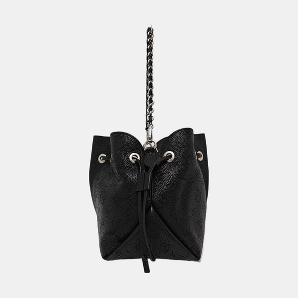 BELLA Monogram Calfskin Black