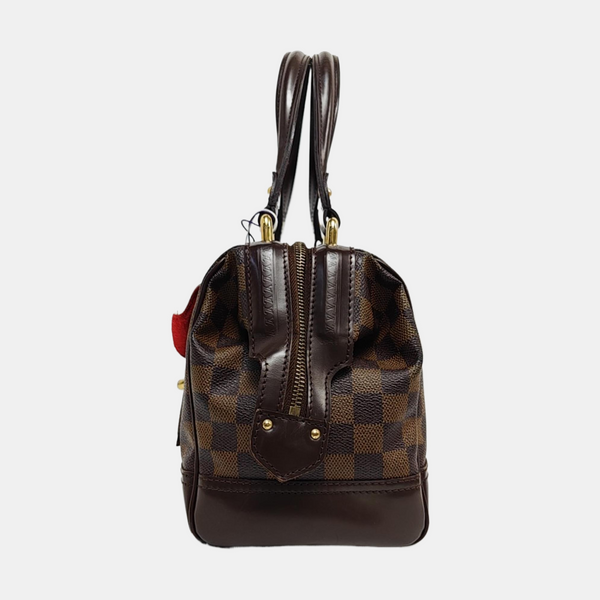KNIGHTSBRIDGE Damier Ebene Coated Canvas Brown