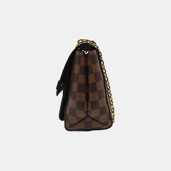 VAVIN PM Damier Ebene Coated Canvas Brown