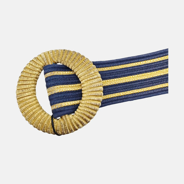 Blue Fabric Belt