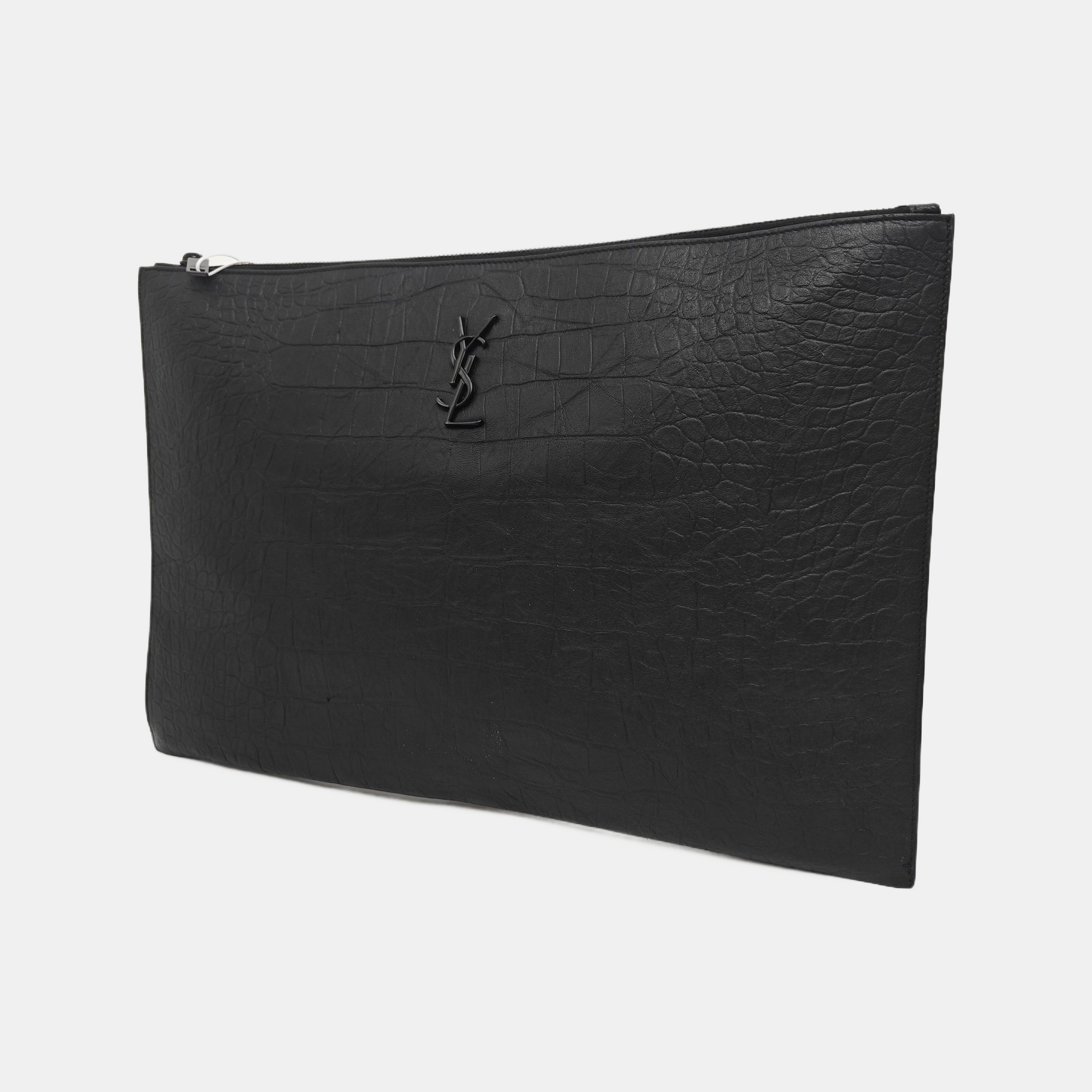 CASSANDRE Large Calfskin Black