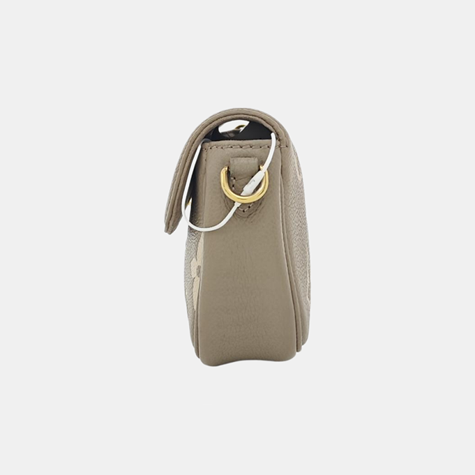 IVY Monogram Calfskin Gray