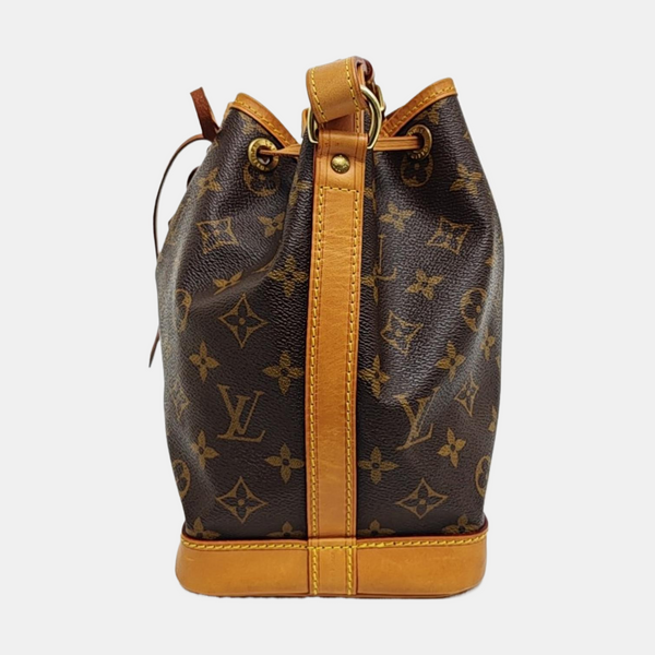 NOÉ BB Monogram Coated Canvas Brown