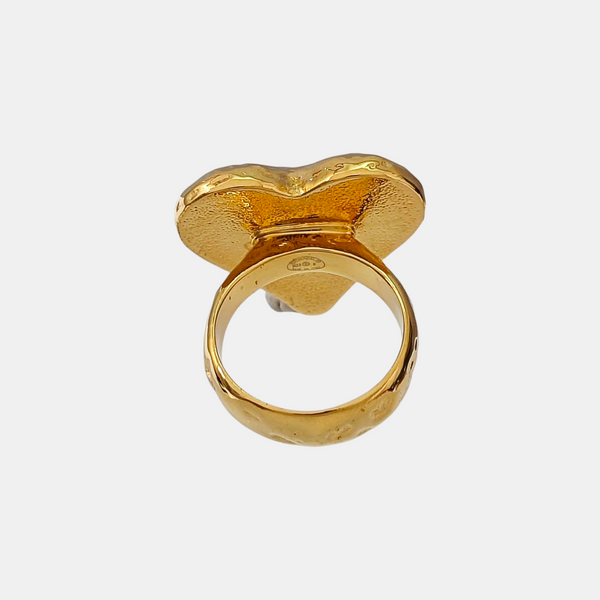 Metal Gold Ring EU 54