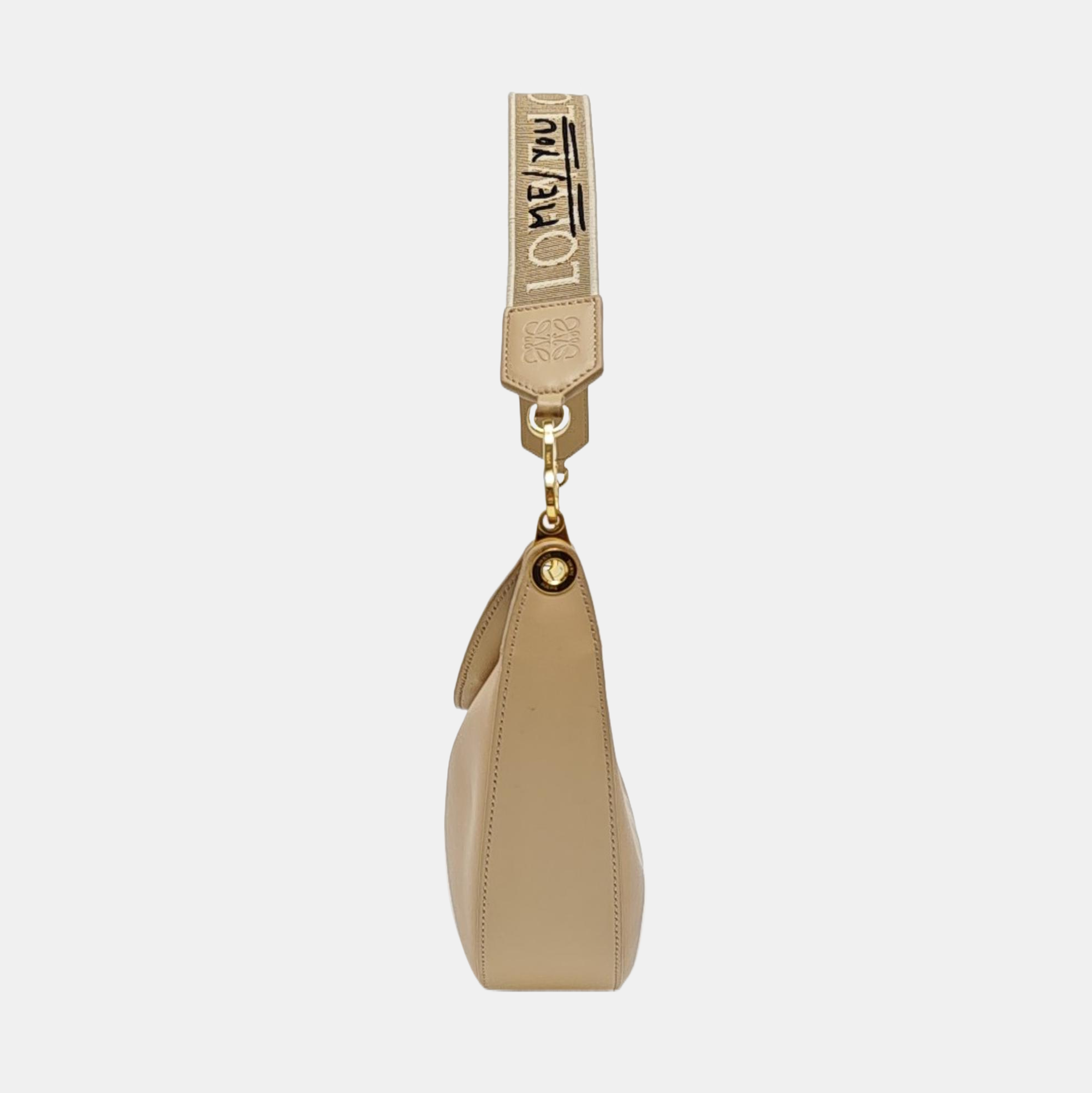 Hammock Hobo Calfskin Beige