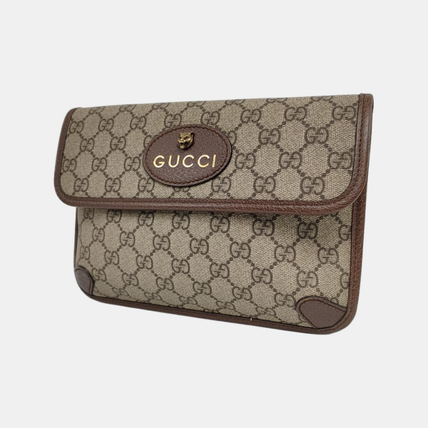 Neo Vintage Monogram Coated Canvas Beige