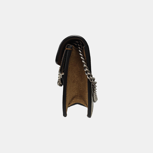 Dionysus Super Mini Monogram Lona Revestida Beige