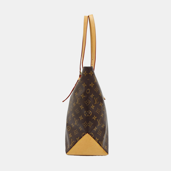 CABAS MEZZO Monogram Coated Canvas Brown