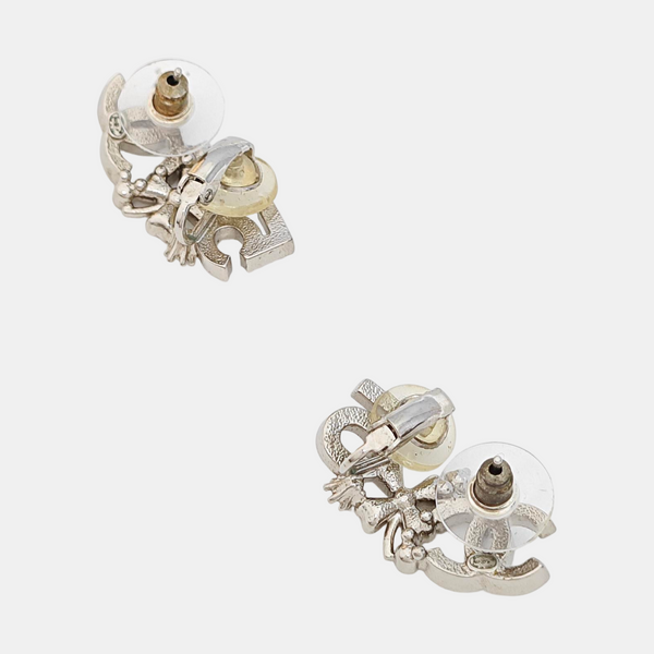 Metal Silver Stud Earrings