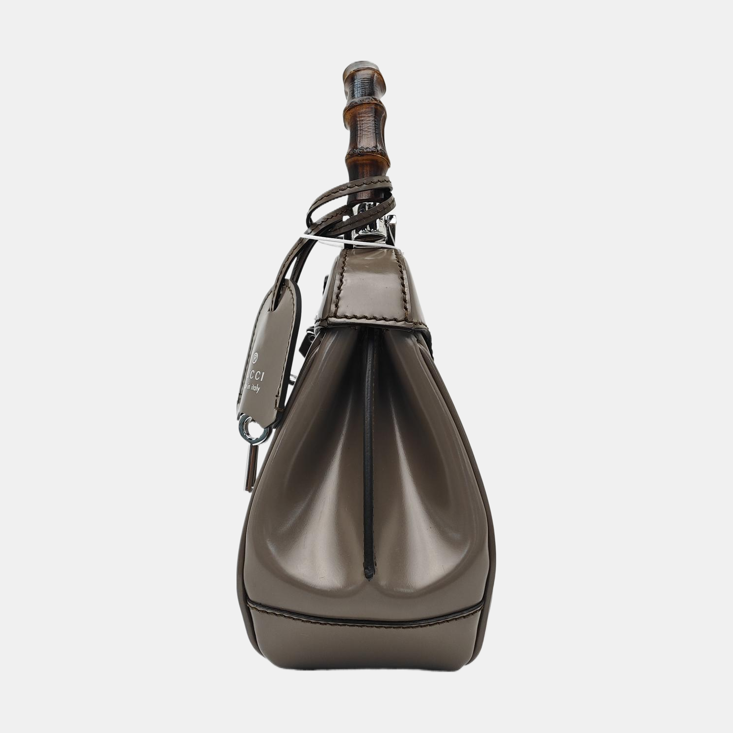 Lady Lock Calfskin Gray