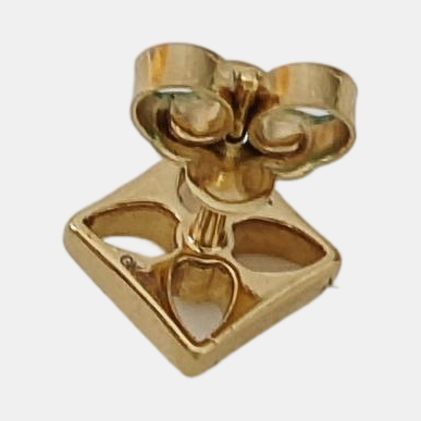 Metal Gold Stud Earrings