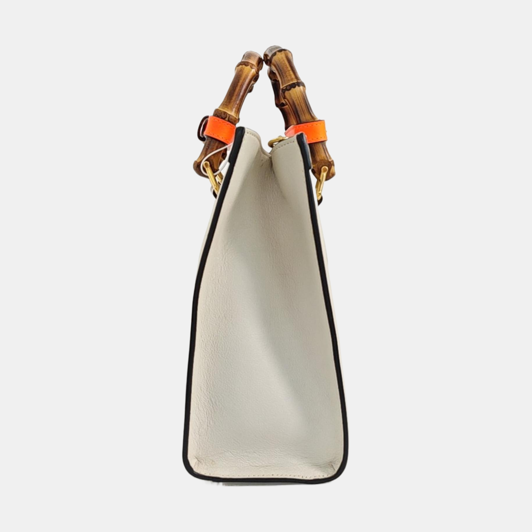 Diana Small Calfskin White
