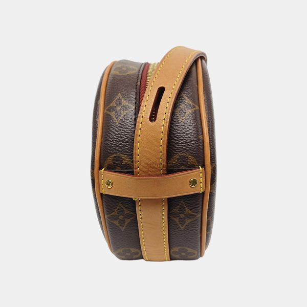 BOITE CHAPEAU PM Monogram Coated Canvas Brown
