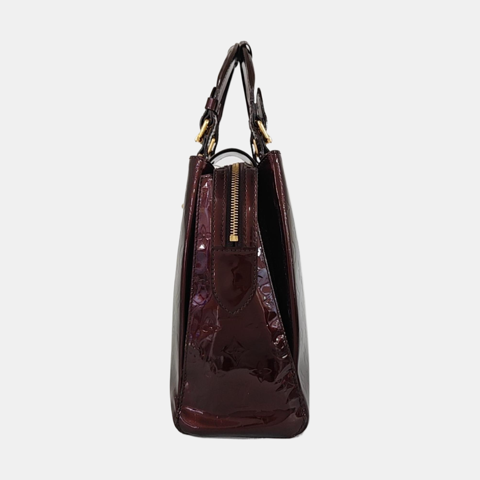 MELROSE AVENUE Patent Leather Red