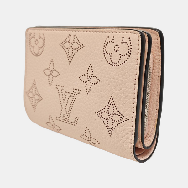 Monogram Calfskin Wallet Pink