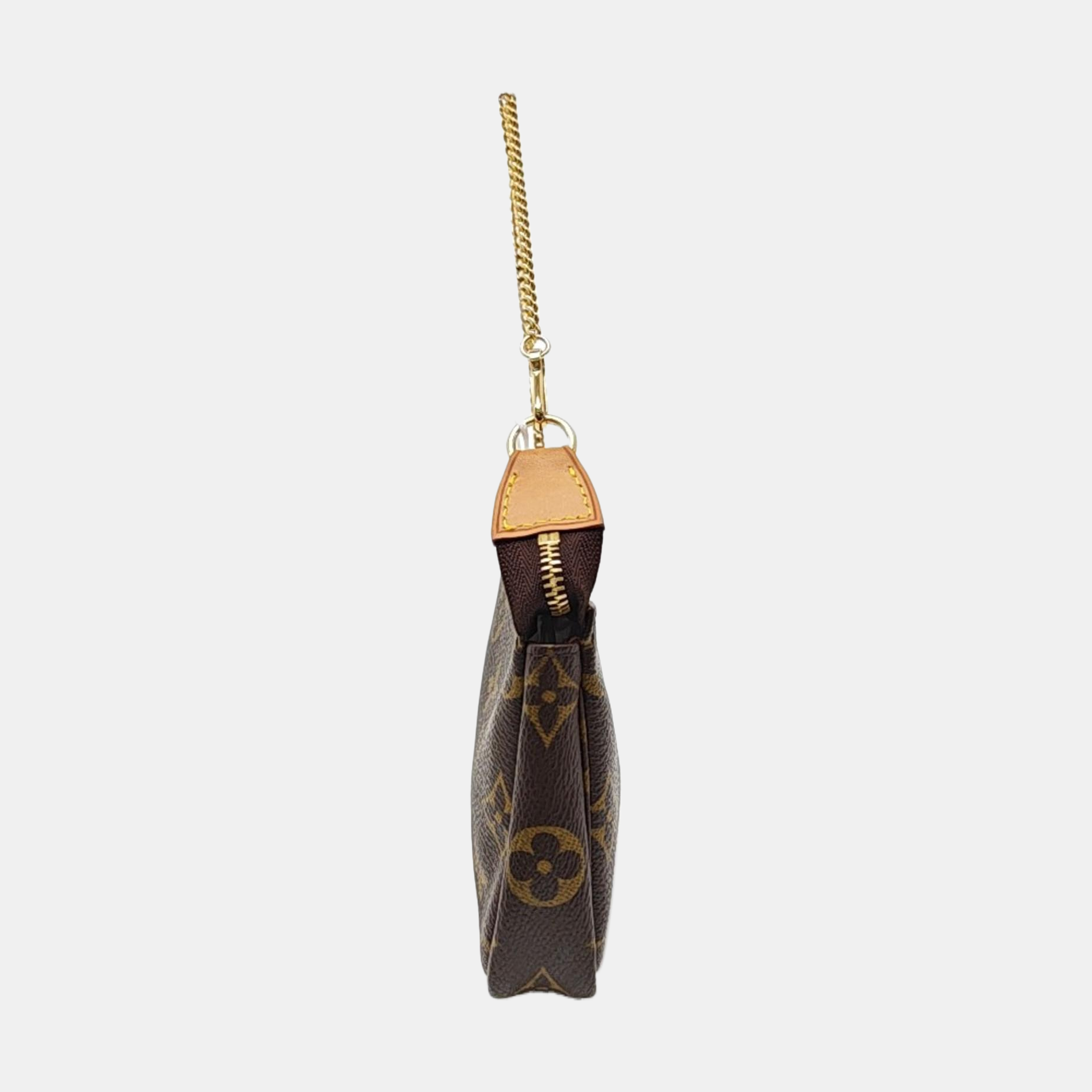 ACCESSOIRES MM Monogram Coated Canvas Brown