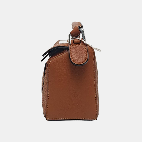 Puzzle Mini Calfskin Brown