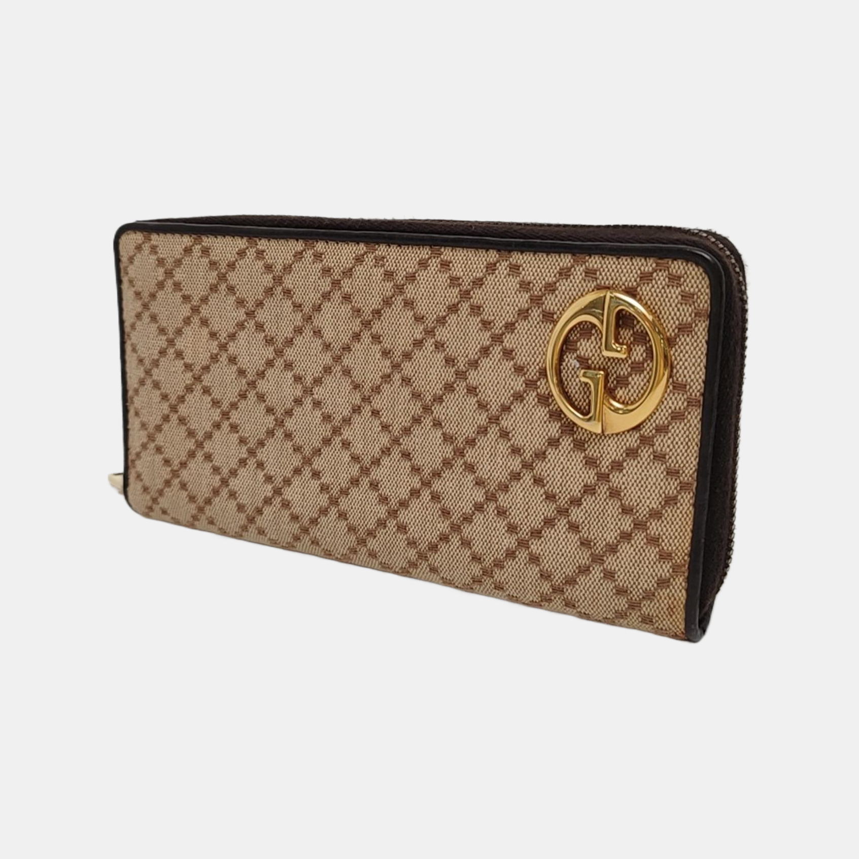 Canvas Wallet Brown