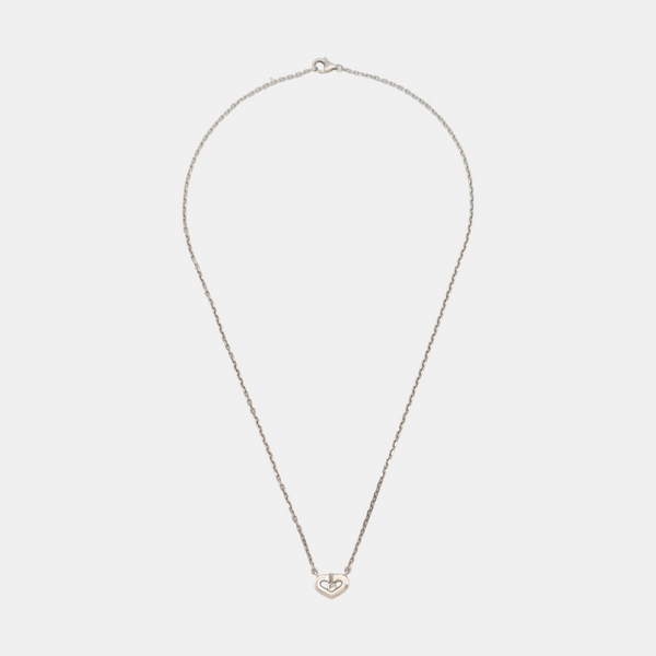 18k White Gold Silver Necklace