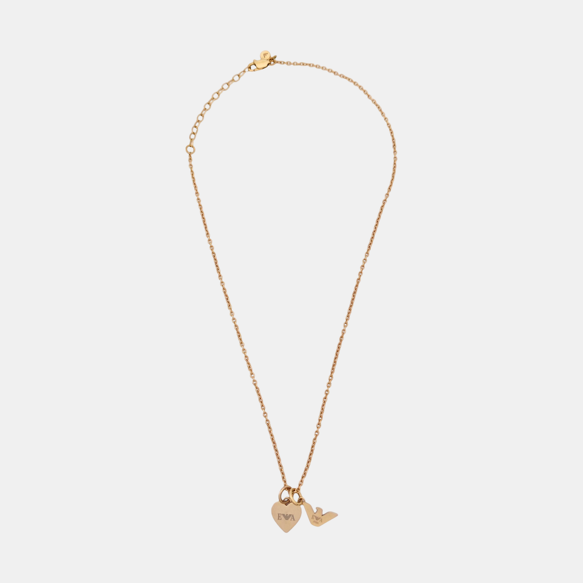 Steel Rose Gold Necklace