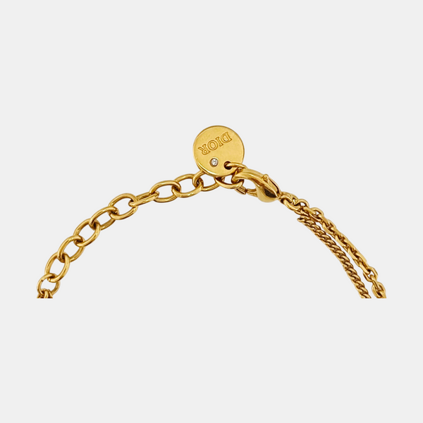 Petit CD Metal Gold Bracelet