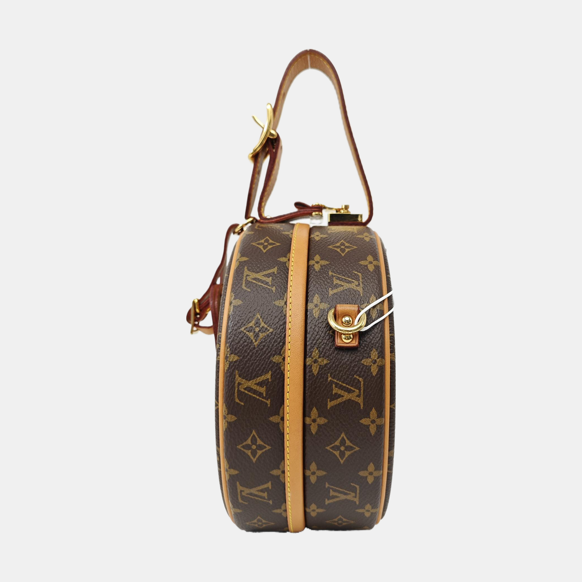 BOITE CHAPEAU PM Monogram Coated Canvas Brown